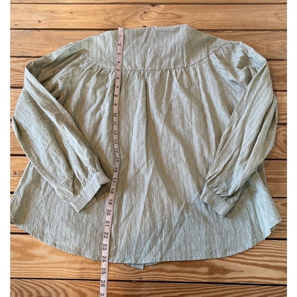 Sundance Button Front Blouse Size Medium Women’s … - image 5